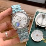 Replica Rolex President DayDate 40mm Silver Dial Watch 